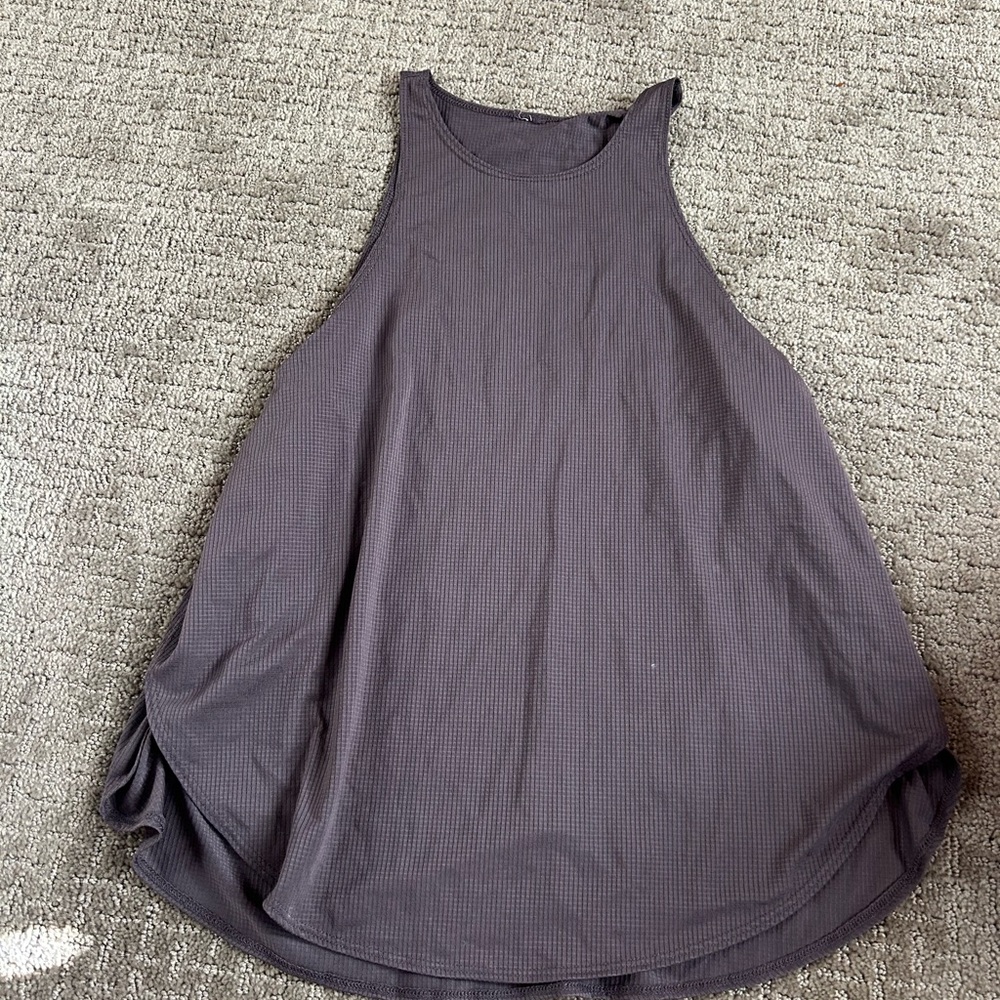 Fabletics Sleeveless Gray Top